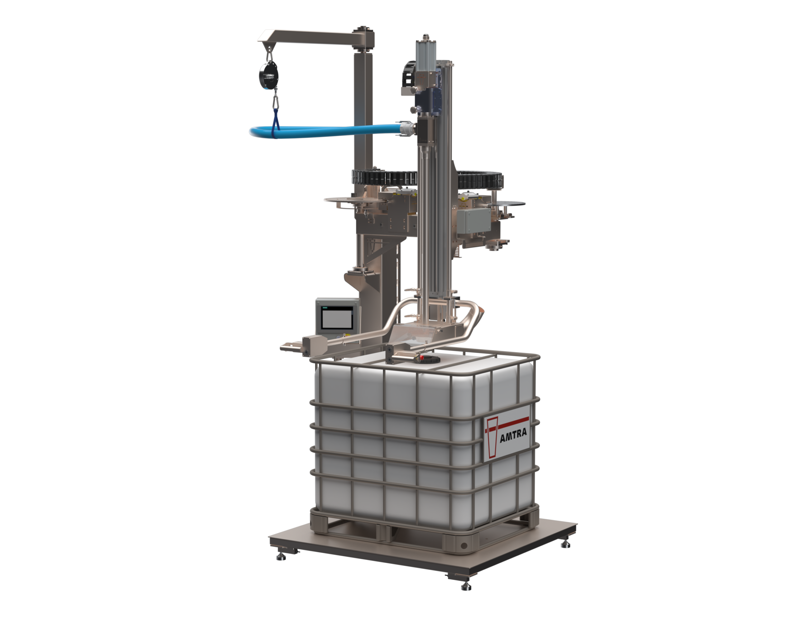 Filling machine drums and IBC