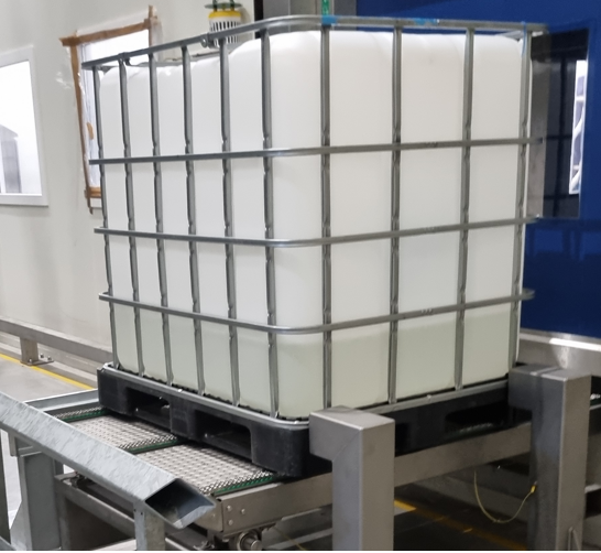 Chain conveyor IBC