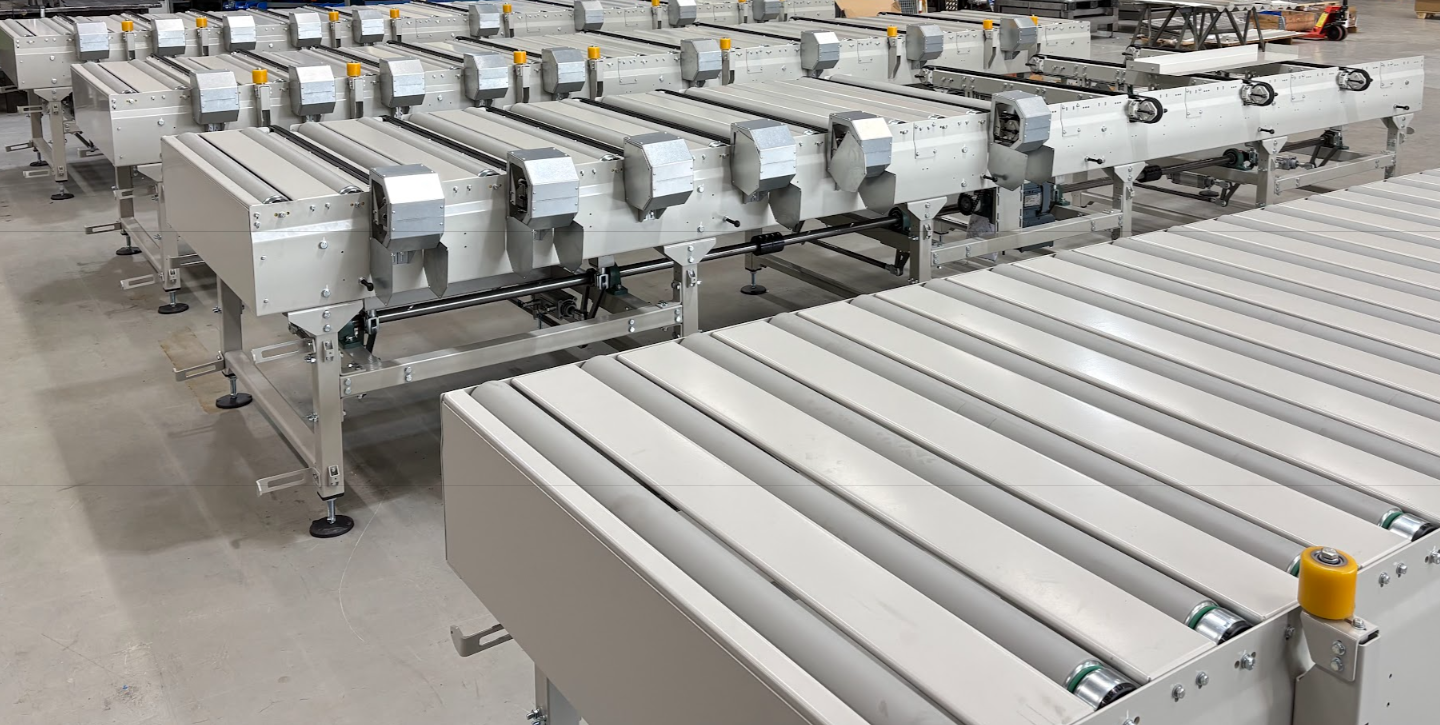 Chain transfer conveyors