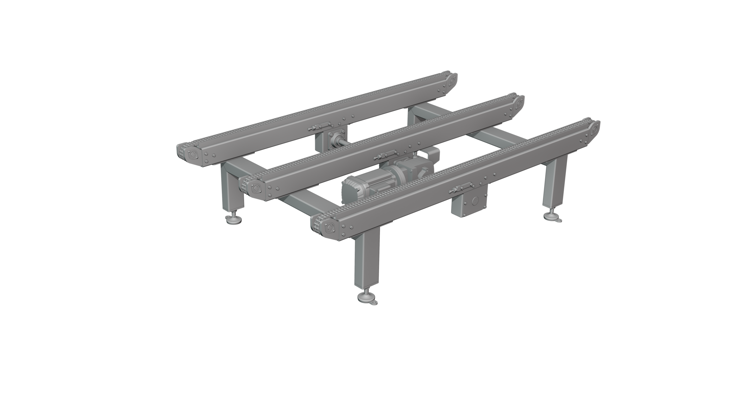 Chain conveyor pallets